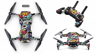 Наклейки для квадрокоптера и пульта DJI Mavic Air MA09 Air (COOL)